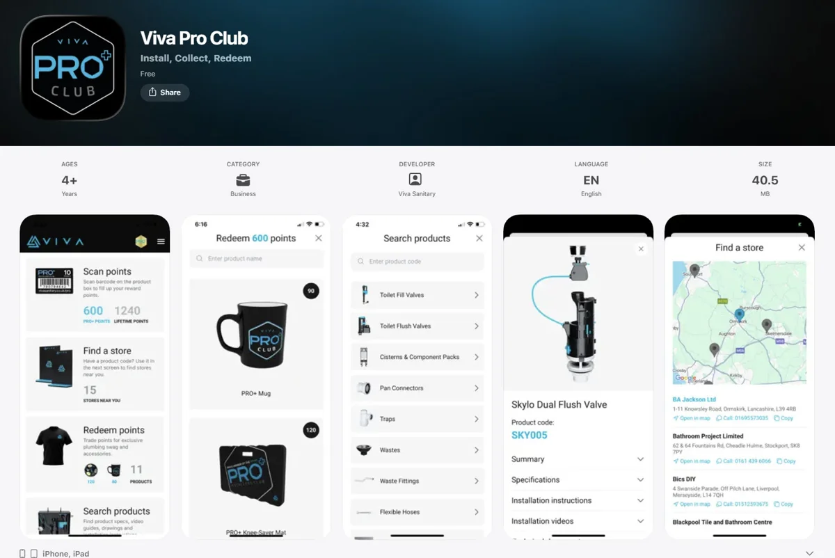VIVA Pro Club App Now Available for iOS and Android
