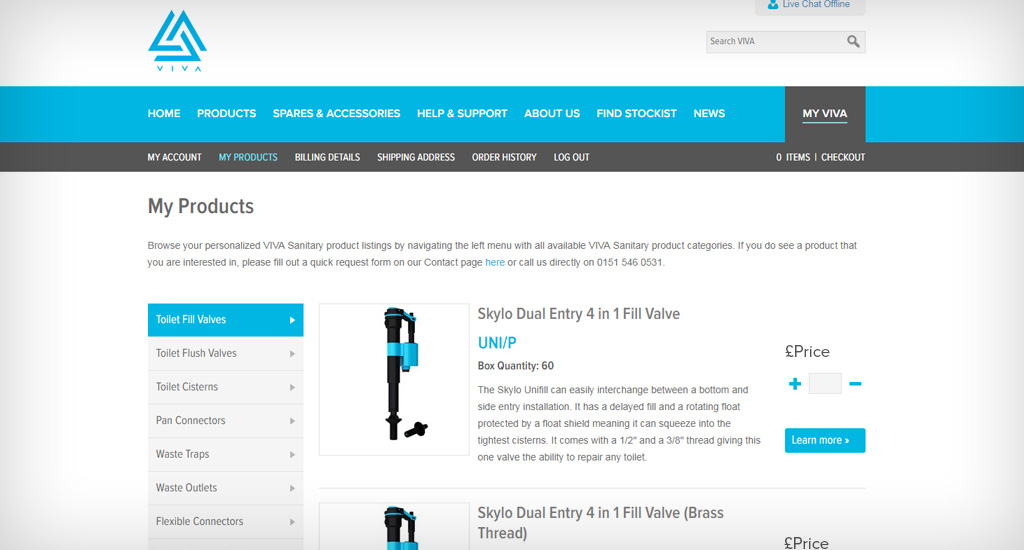 Viva Sanitary Launches Brand New Website