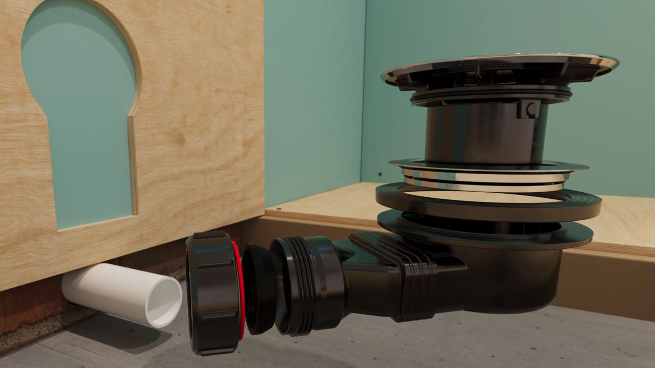 Installation Video Slimline Shower Trap